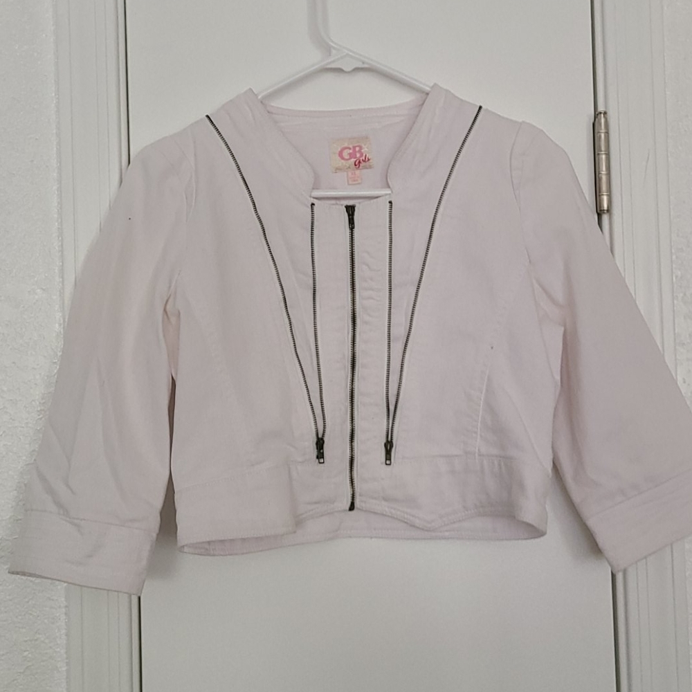 White denim jackets
